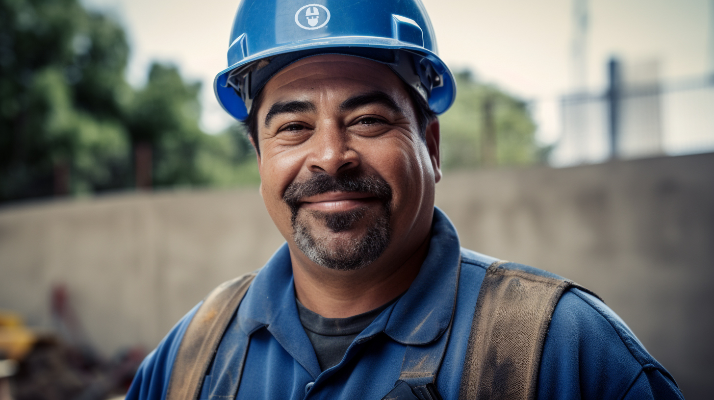 Man Holding Pipes